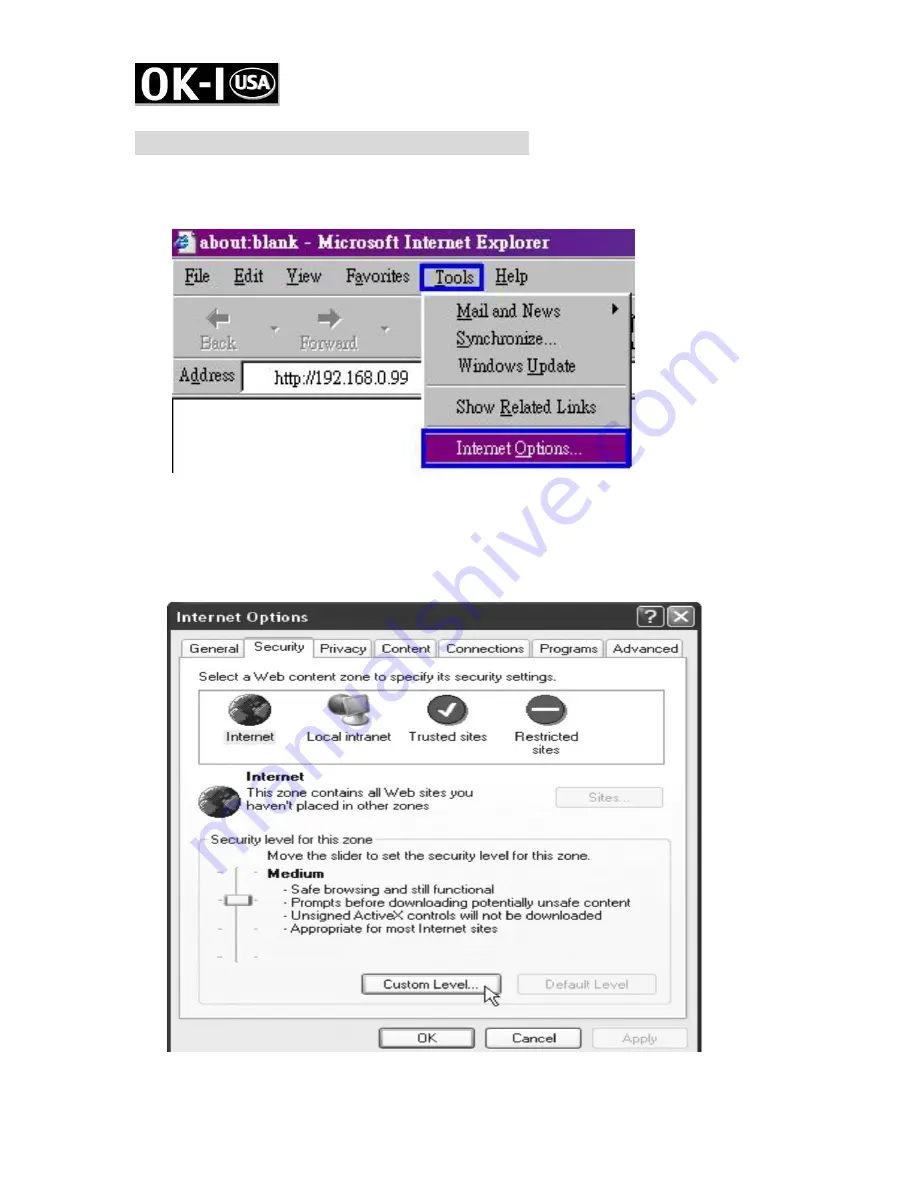 OK-I OK-NICP-AE Quick Installation Manual Download Page 14