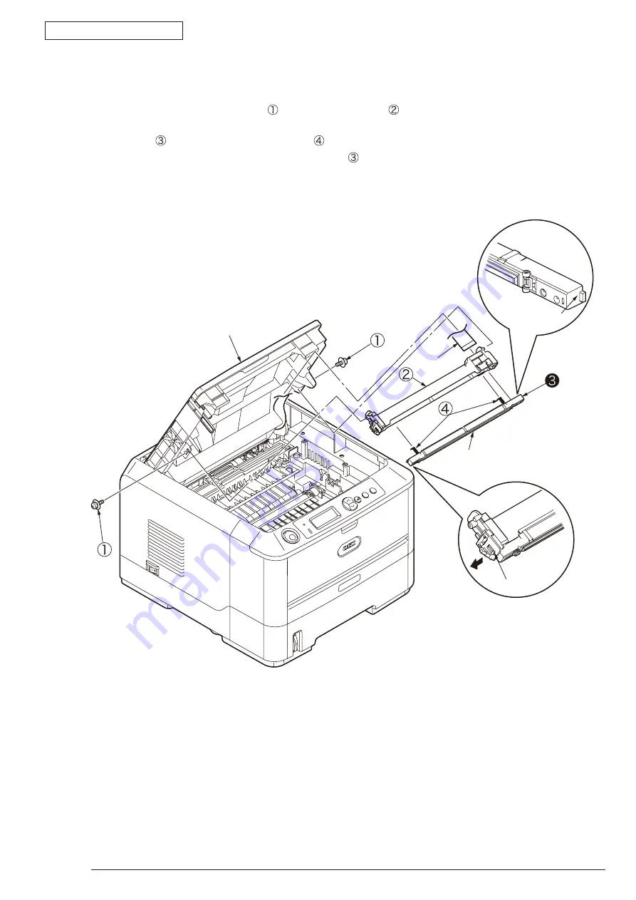 Oki B410 Maintenance Manual Download Page 38