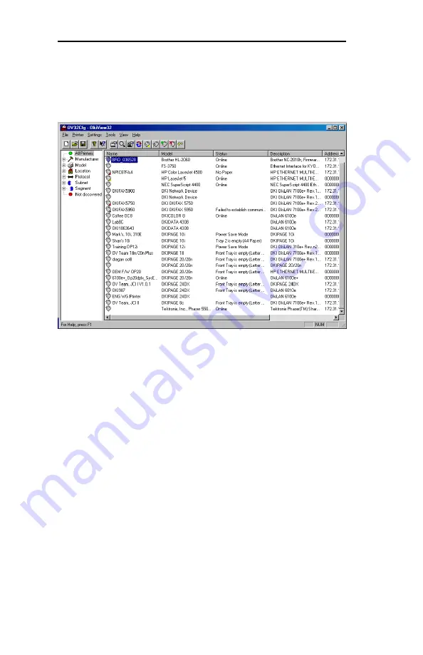 Oki B4200 User Manual Download Page 216