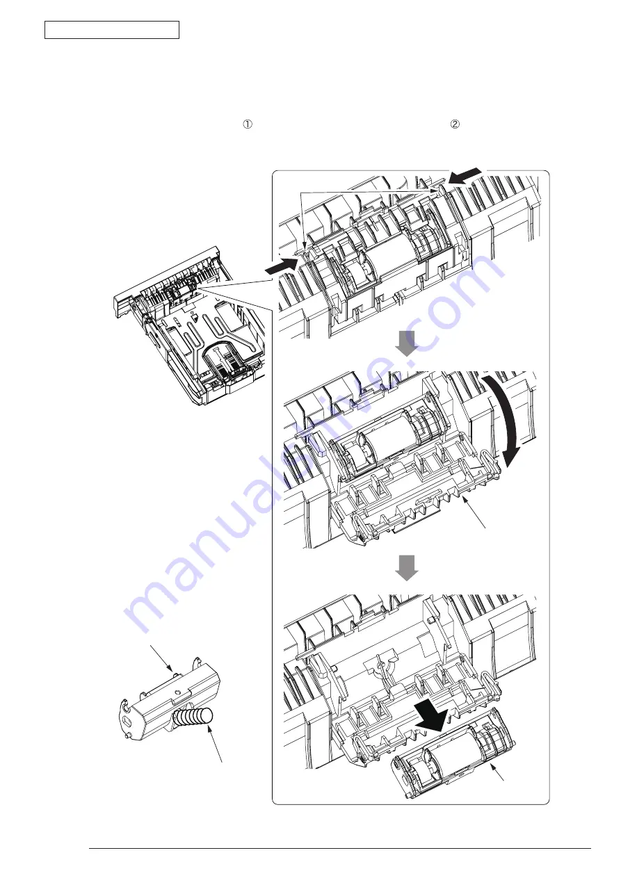 Oki B431L6 Maintenance Manual Download Page 173