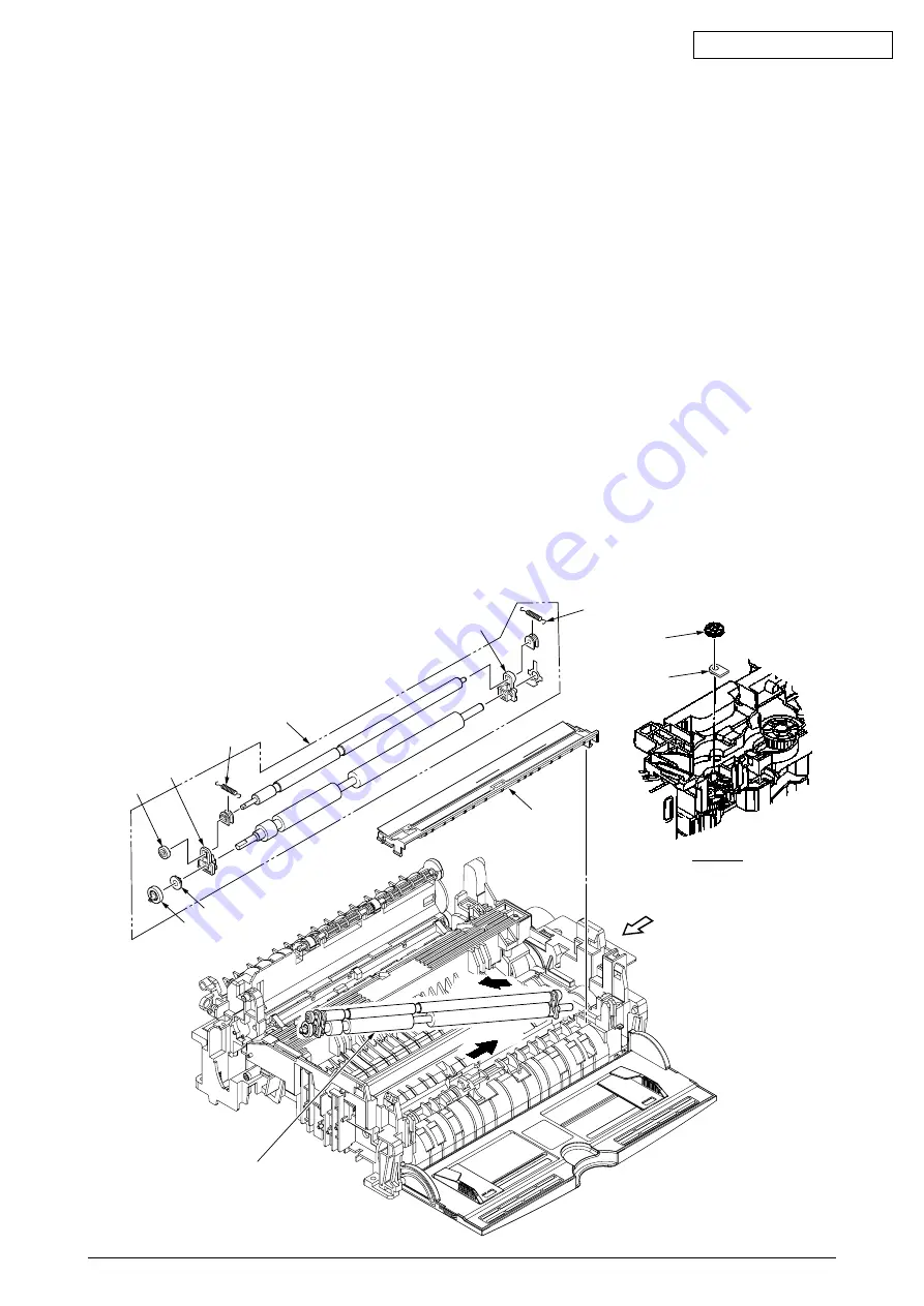 Oki B4350 Series Service Manual Download Page 33