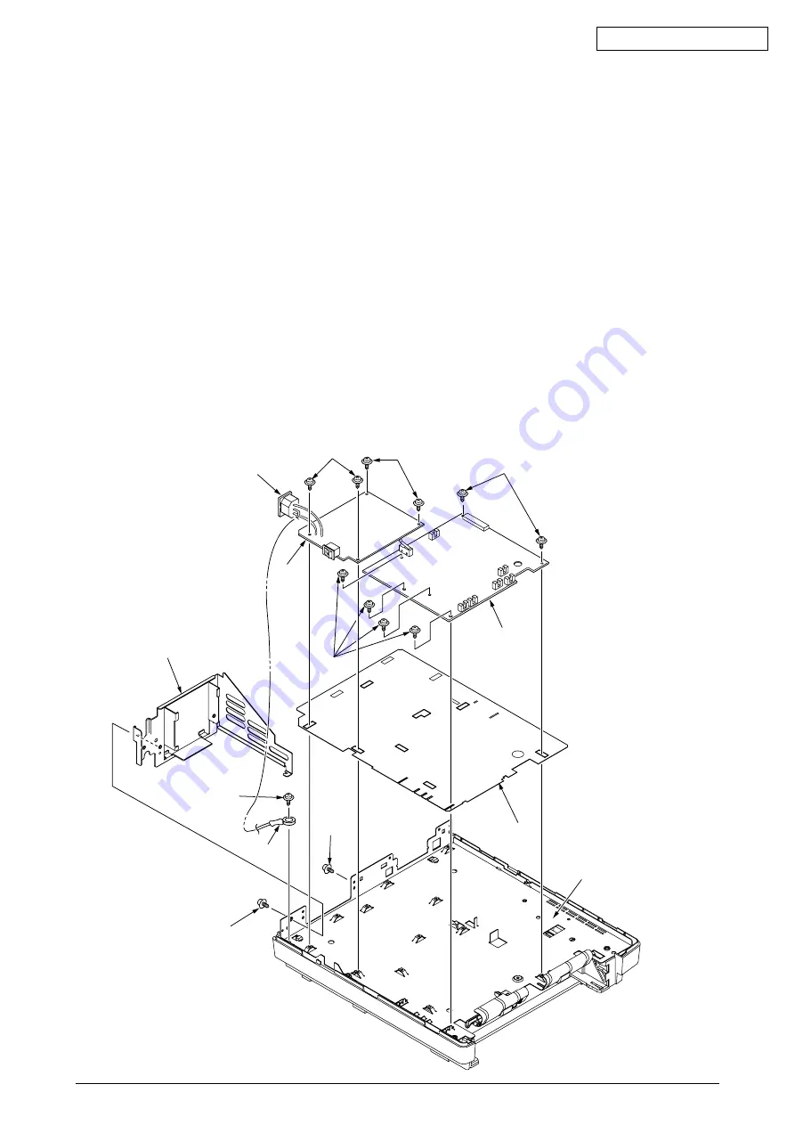 Oki B4350 Series Service Manual Download Page 42