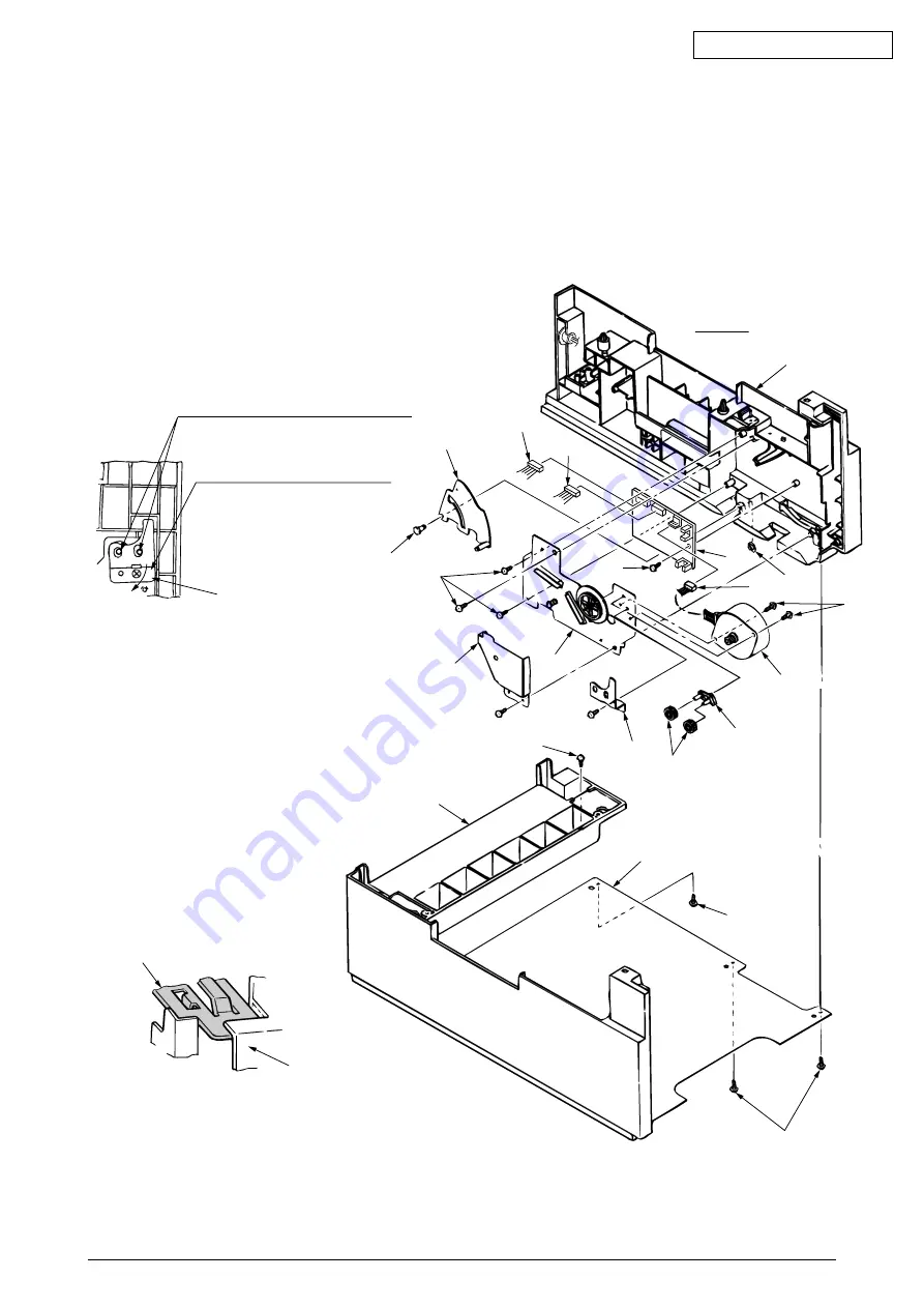 Oki B4350 Series Service Manual Download Page 127