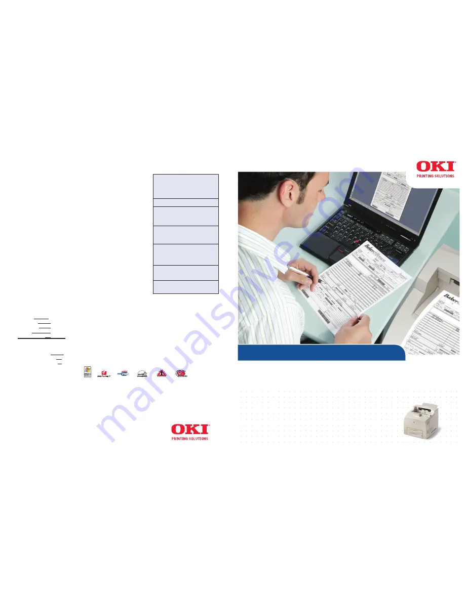 Oki B6300n Скачать руководство пользователя страница 1