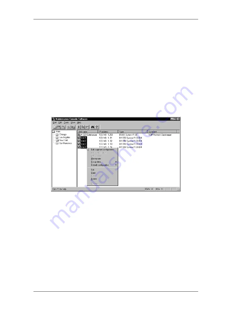 Oki BV1250 Installation Manual Download Page 206