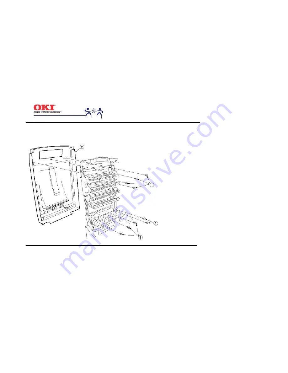 Oki C7200 Service Manual Download Page 105