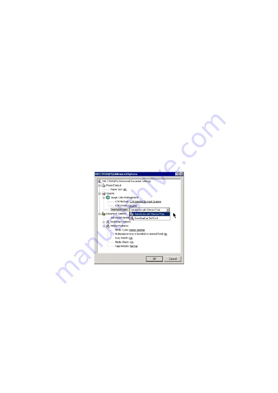 Oki C9300dn User Manual Download Page 125