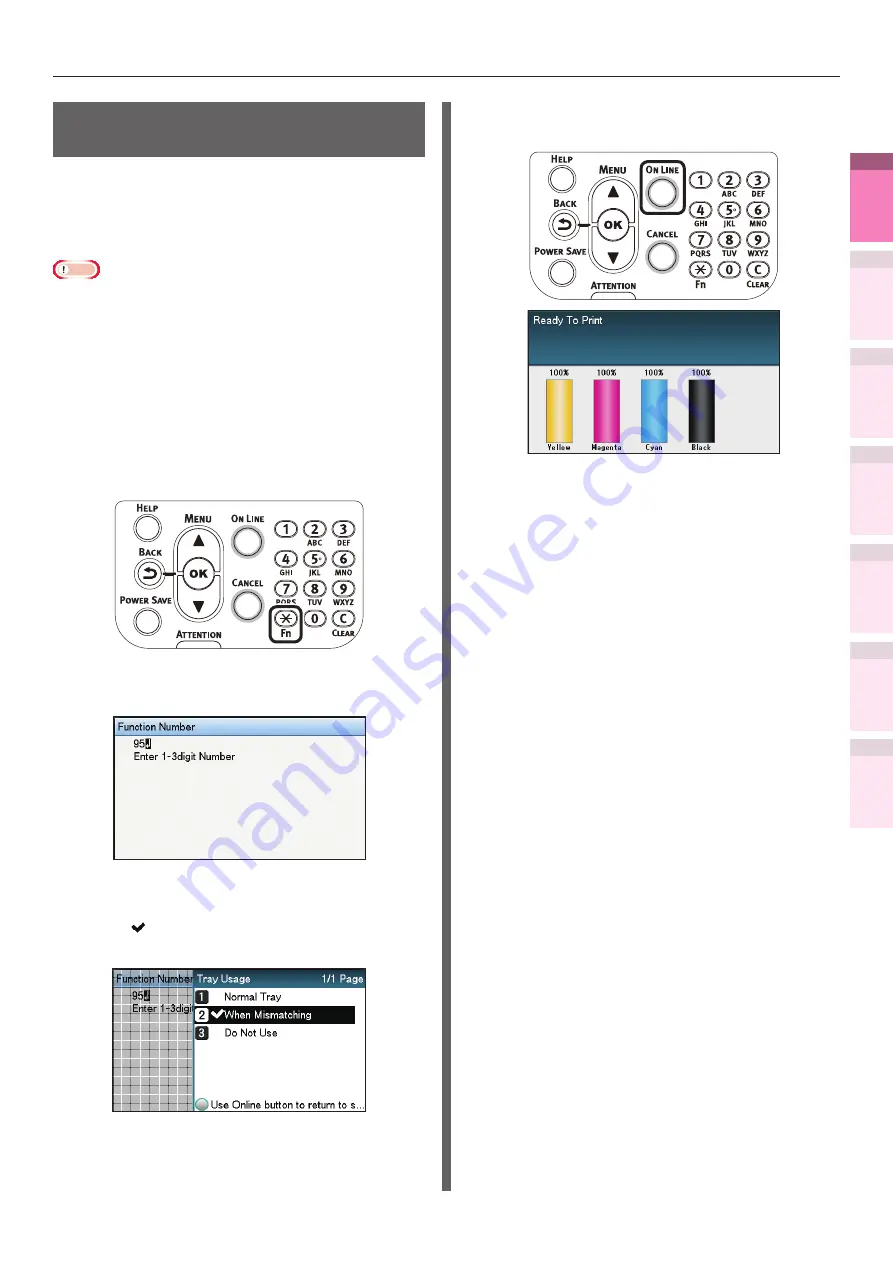 Oki C931 DICOM User Manual Download Page 103