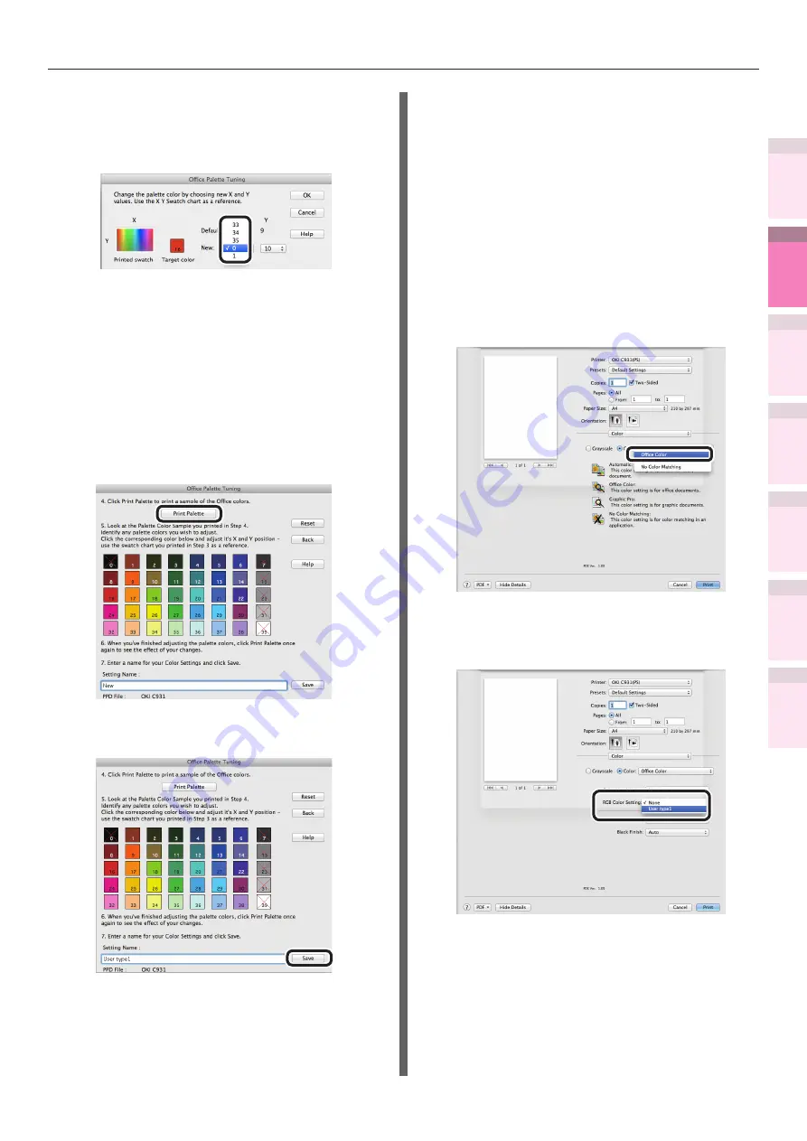 Oki C931 DICOM User Manual Download Page 157