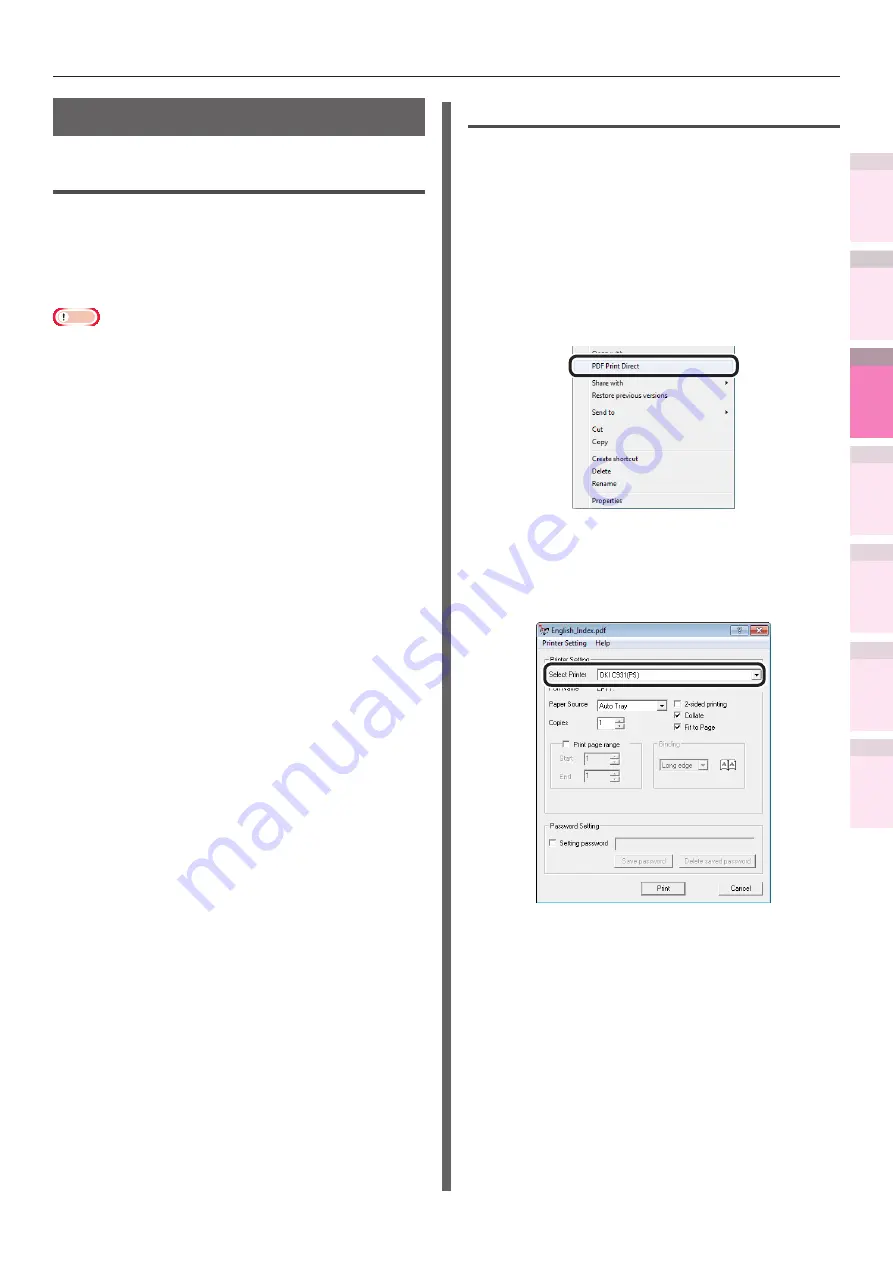 Oki C931 DICOM User Manual Download Page 187