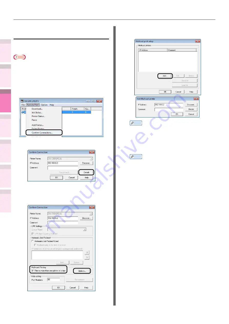 Oki C931 DICOM User Manual Download Page 198