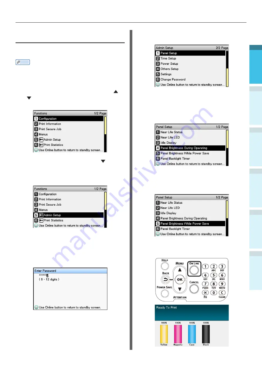 Oki C931dn Manual Do Usuário Download Page 35