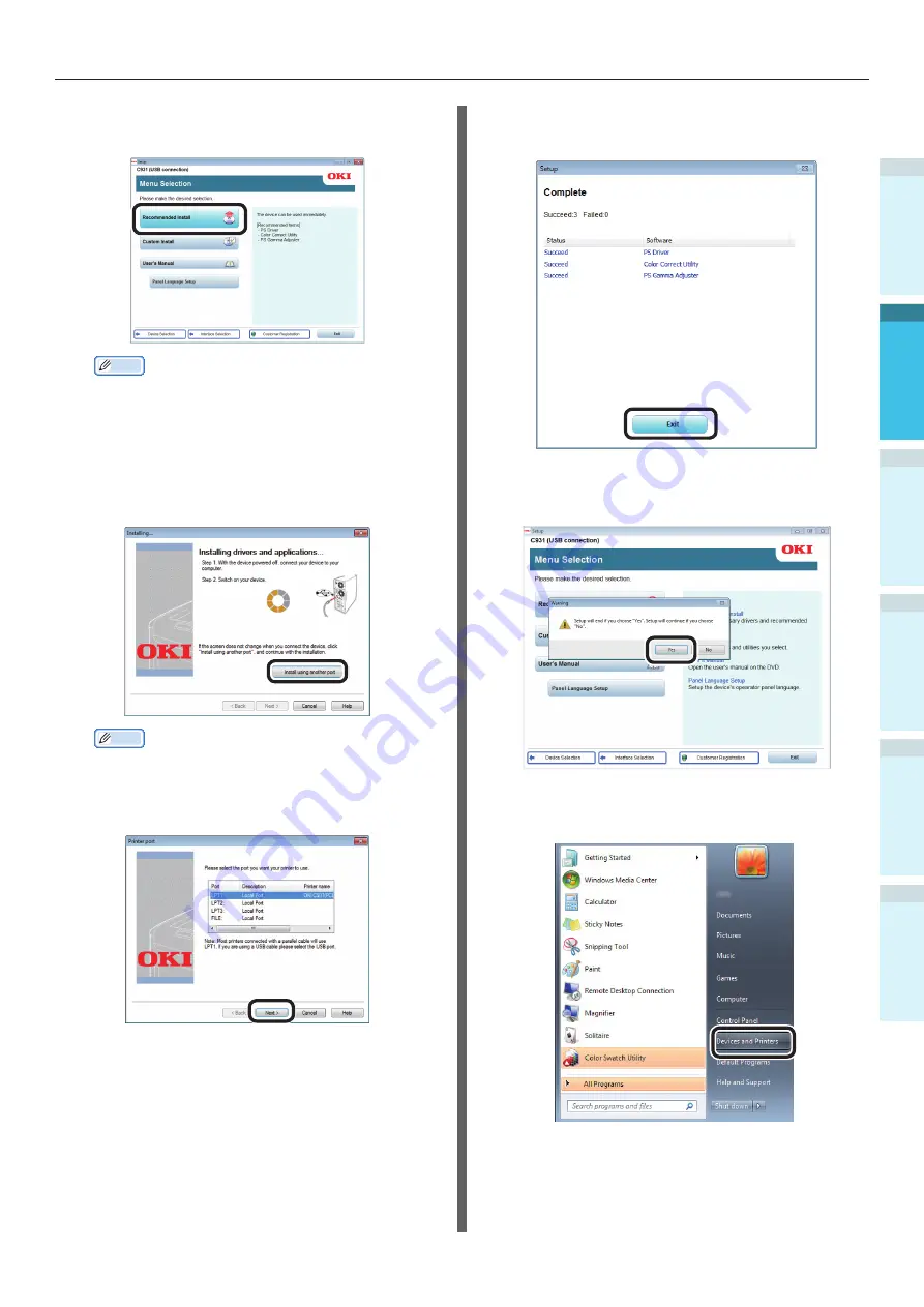 Oki C931dn Скачать руководство пользователя страница 73