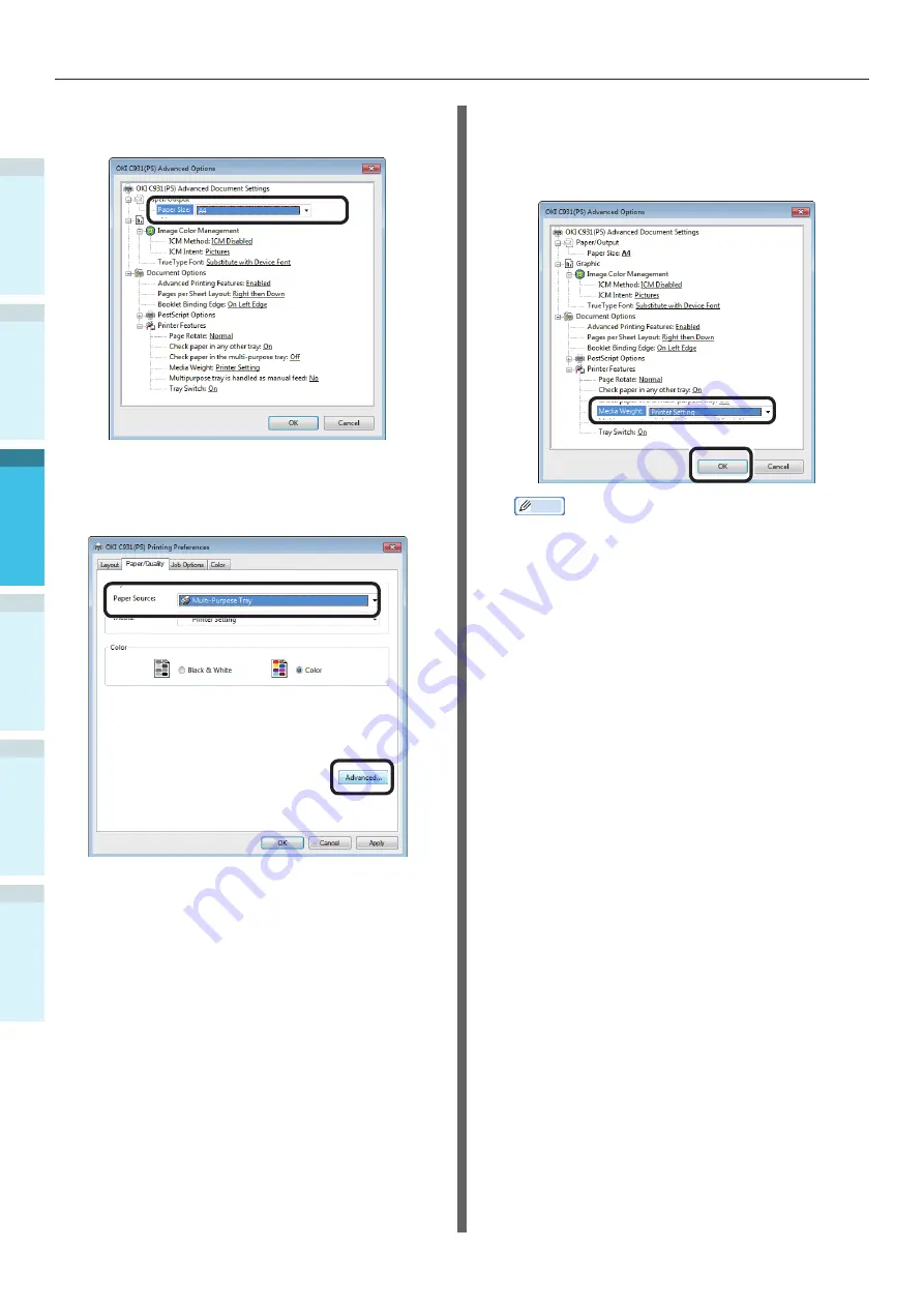 Oki C931dn Manual Do Usuário Download Page 102