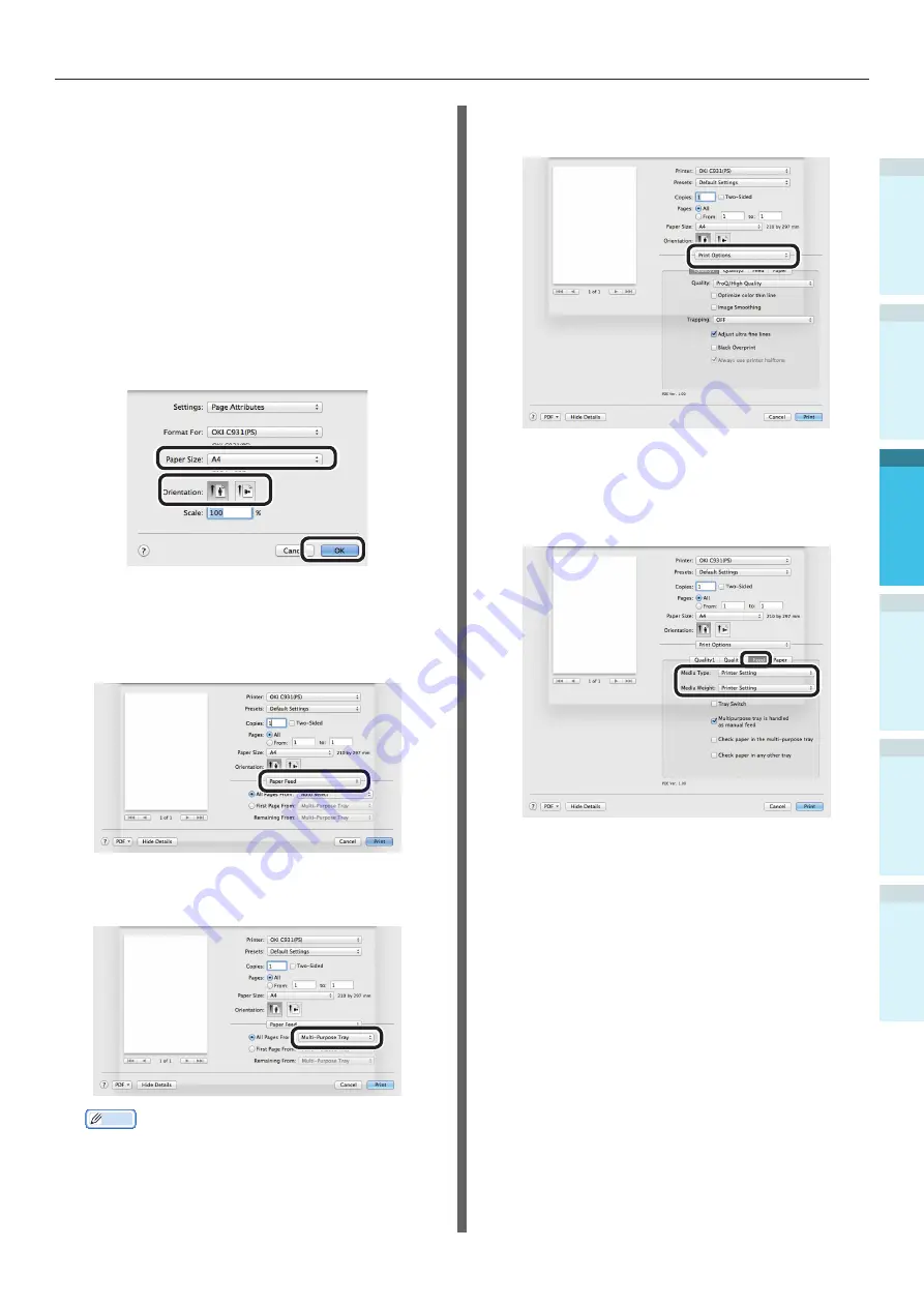 Oki C931dn Manual Do Usuário Download Page 105