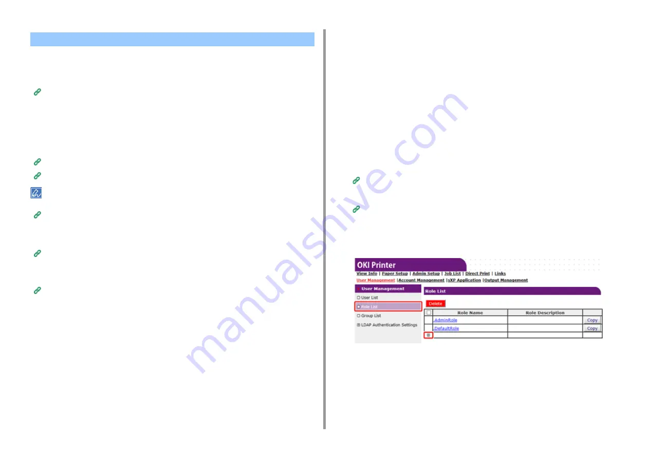 Oki ES5442 Advanced Manual Download Page 137