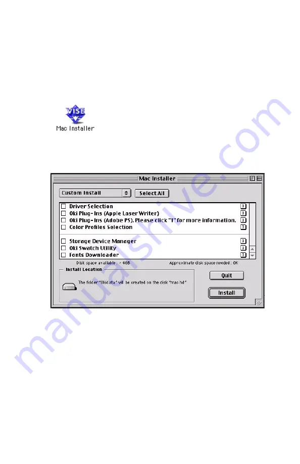 Oki MAC TECHNICAL REFERANCE C7350 User Manual Download Page 38