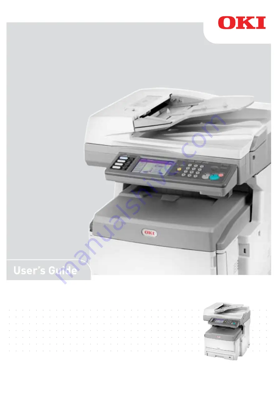 Oki MC851+ User Manual Download Page 1