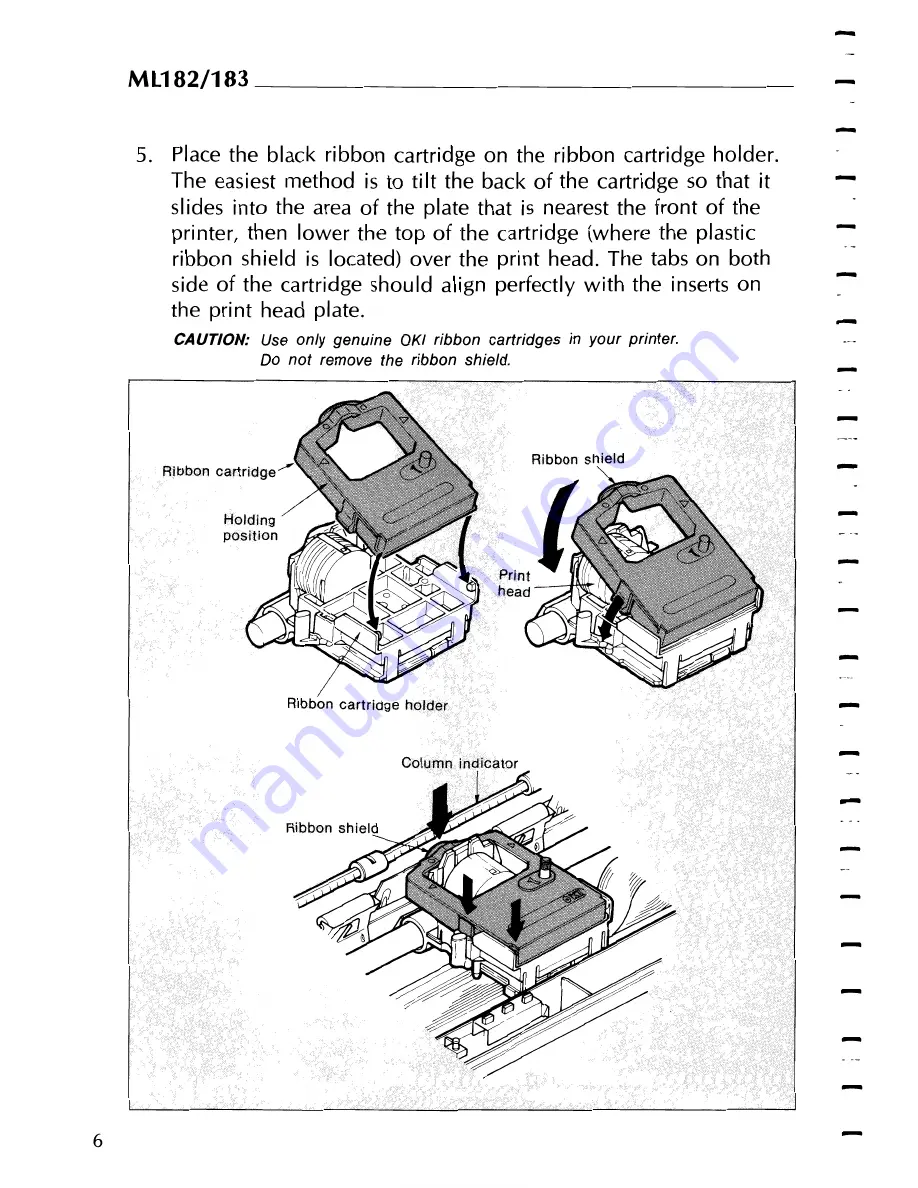 Oki Microline 182 Handbook Download Page 14