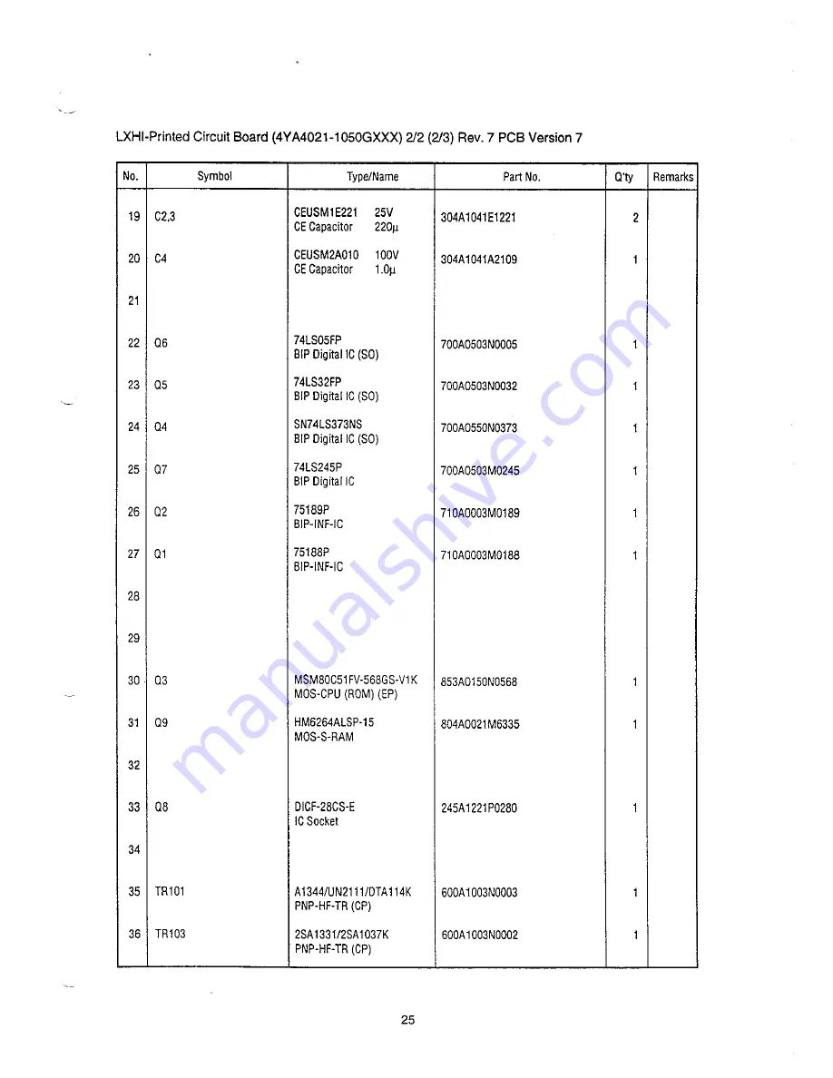 Oki Microline 320 Flatbed Troubleshooting Manual Download Page 46