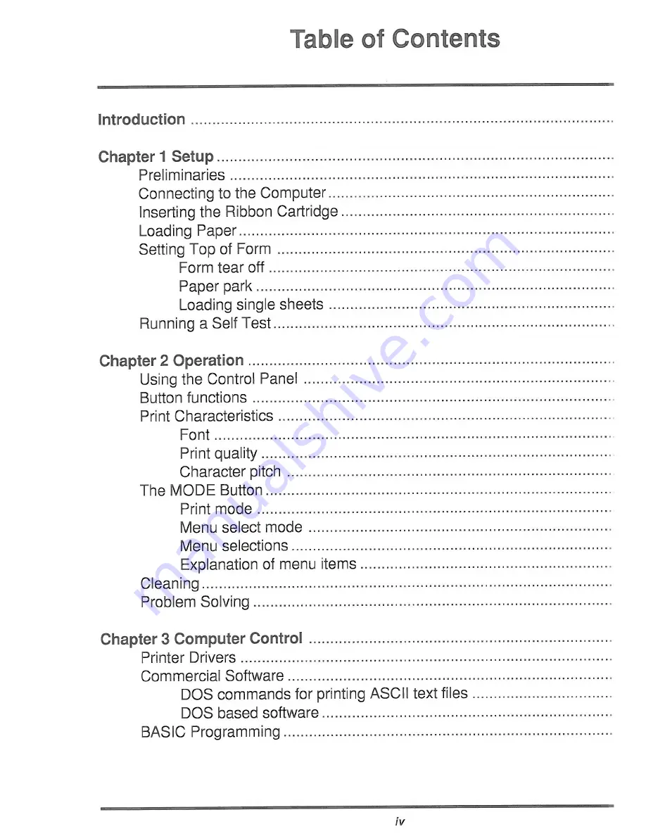 Oki MICROLINE 385 Handbook Download Page 5