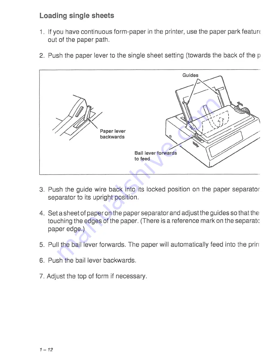 Oki MICROLINE 385 Handbook Download Page 20