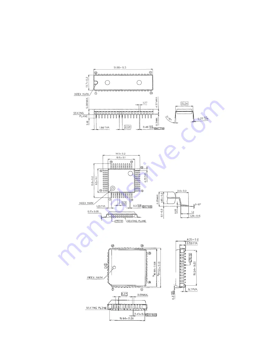 Oki MSM85C154HVS User Manual Download Page 22