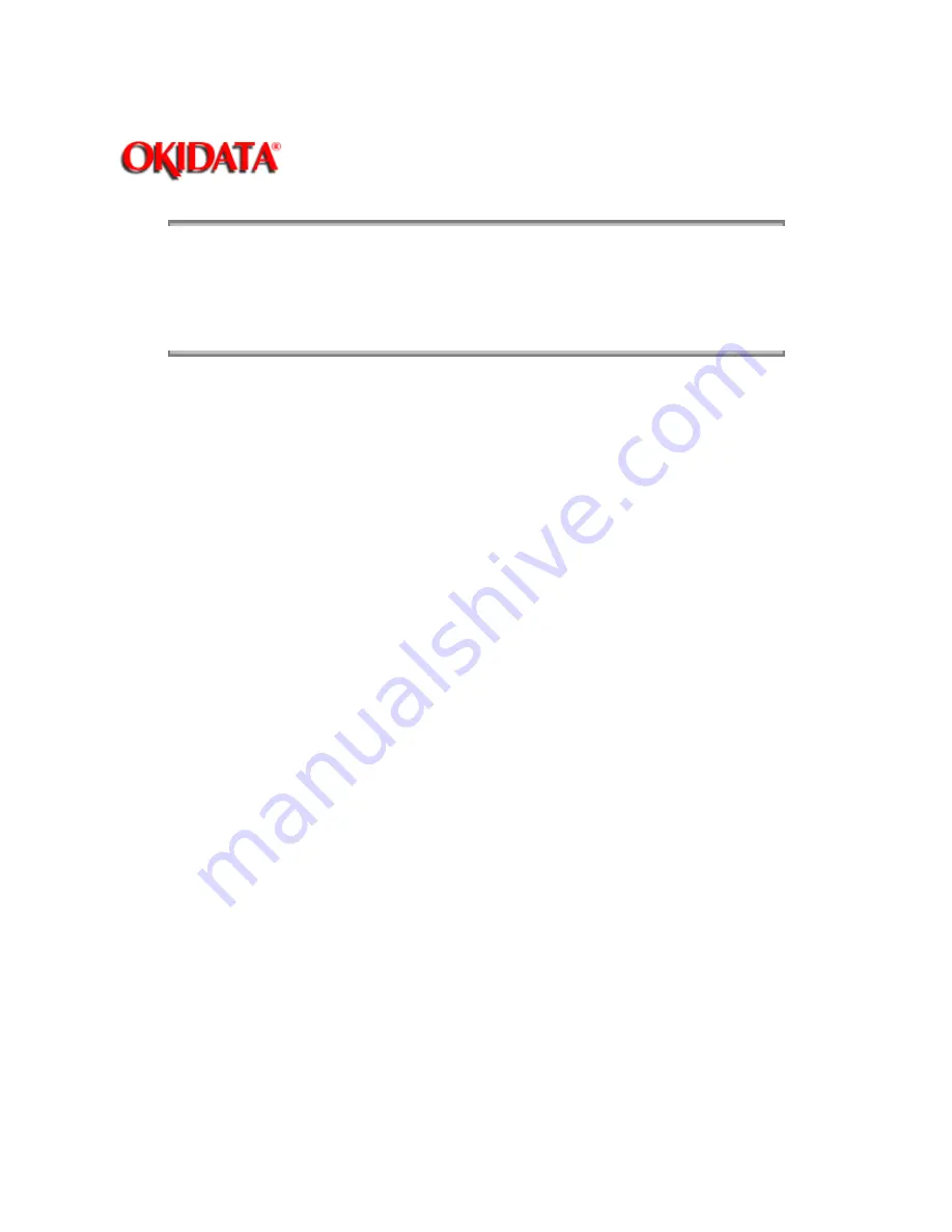 Oki OF5300 Service Manual Download Page 273