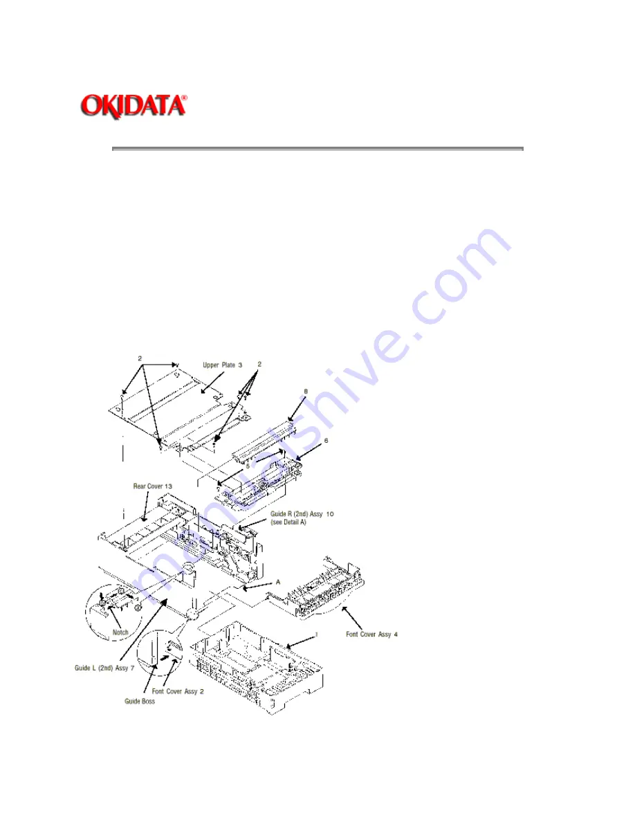 Oki OF5300 Service Manual Download Page 499