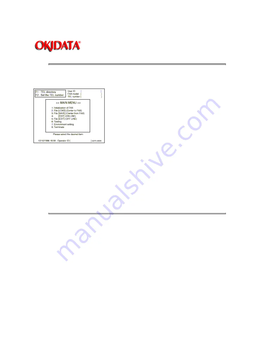 Oki OF5300 Service Manual Download Page 542