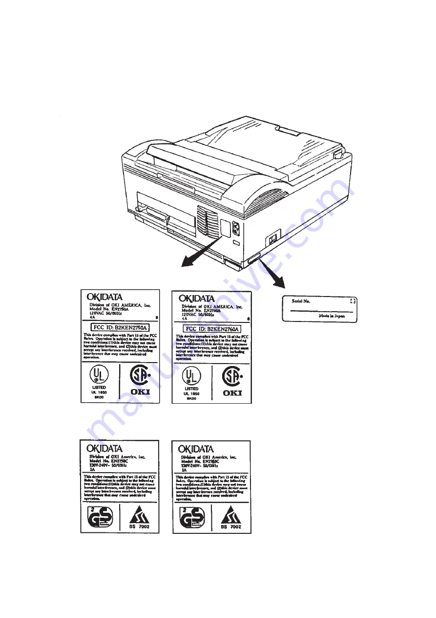 Oki OKIPAGE 6e Service Manual Download Page 20