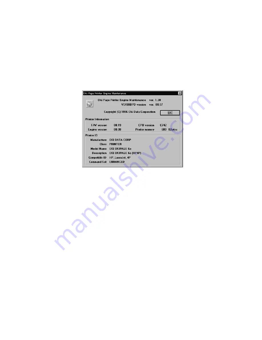 Oki OKIPAGE 6e Service Manual Download Page 200