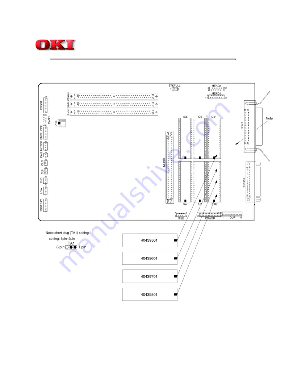 Oki PAGE 18 Service Manual Download Page 236