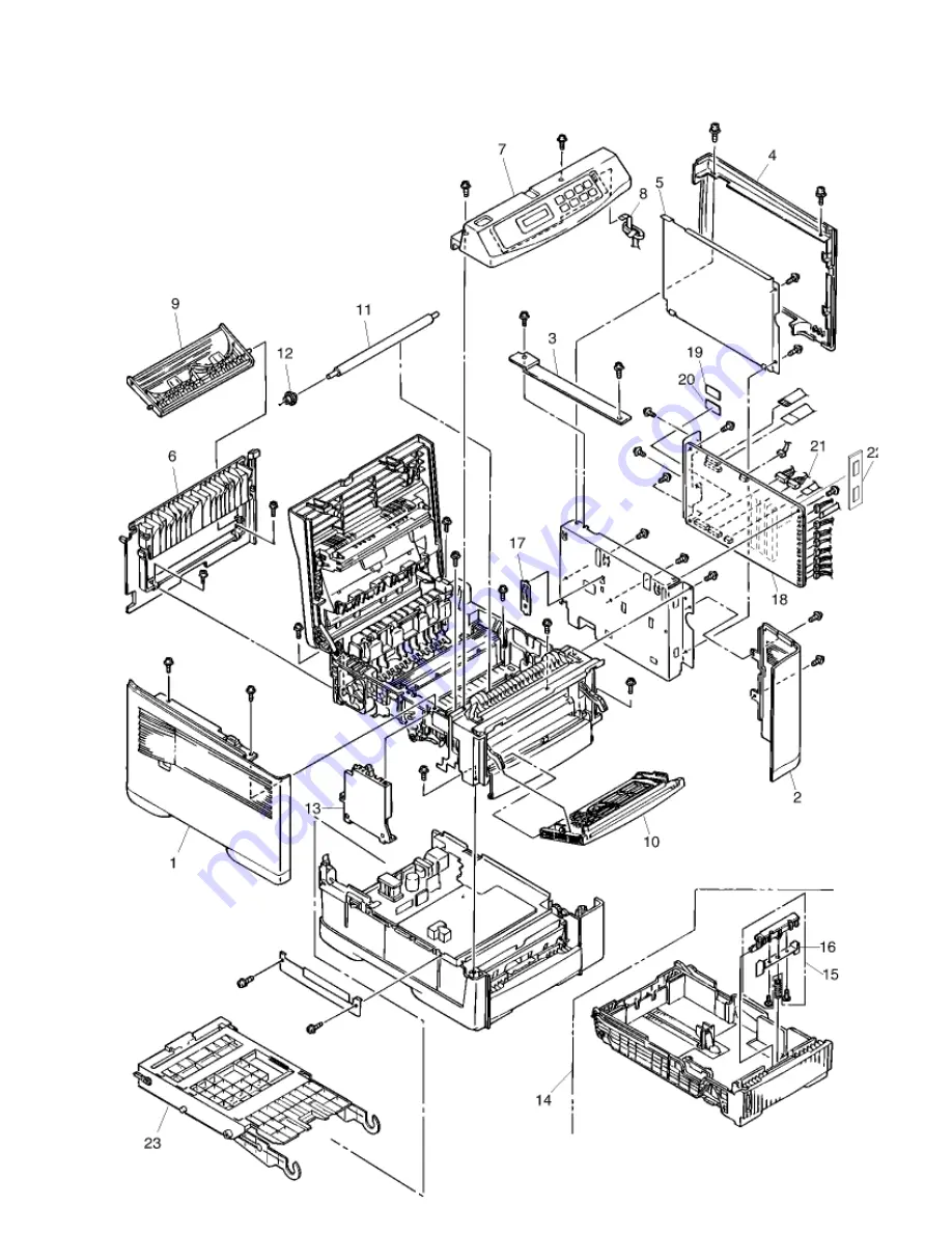 Oki PAGE 18 Service Manual Download Page 239