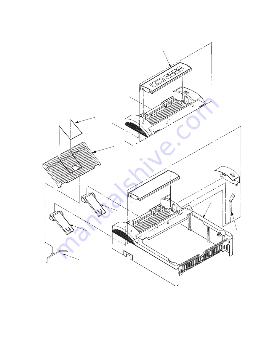 OKIDATA 610e Service Manual Download Page 152