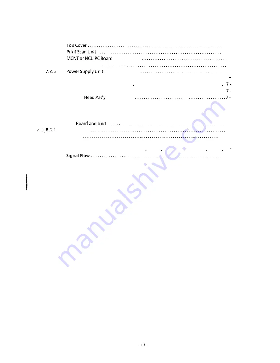 OKIFAX OF-7 Field Service Handbook Download Page 5