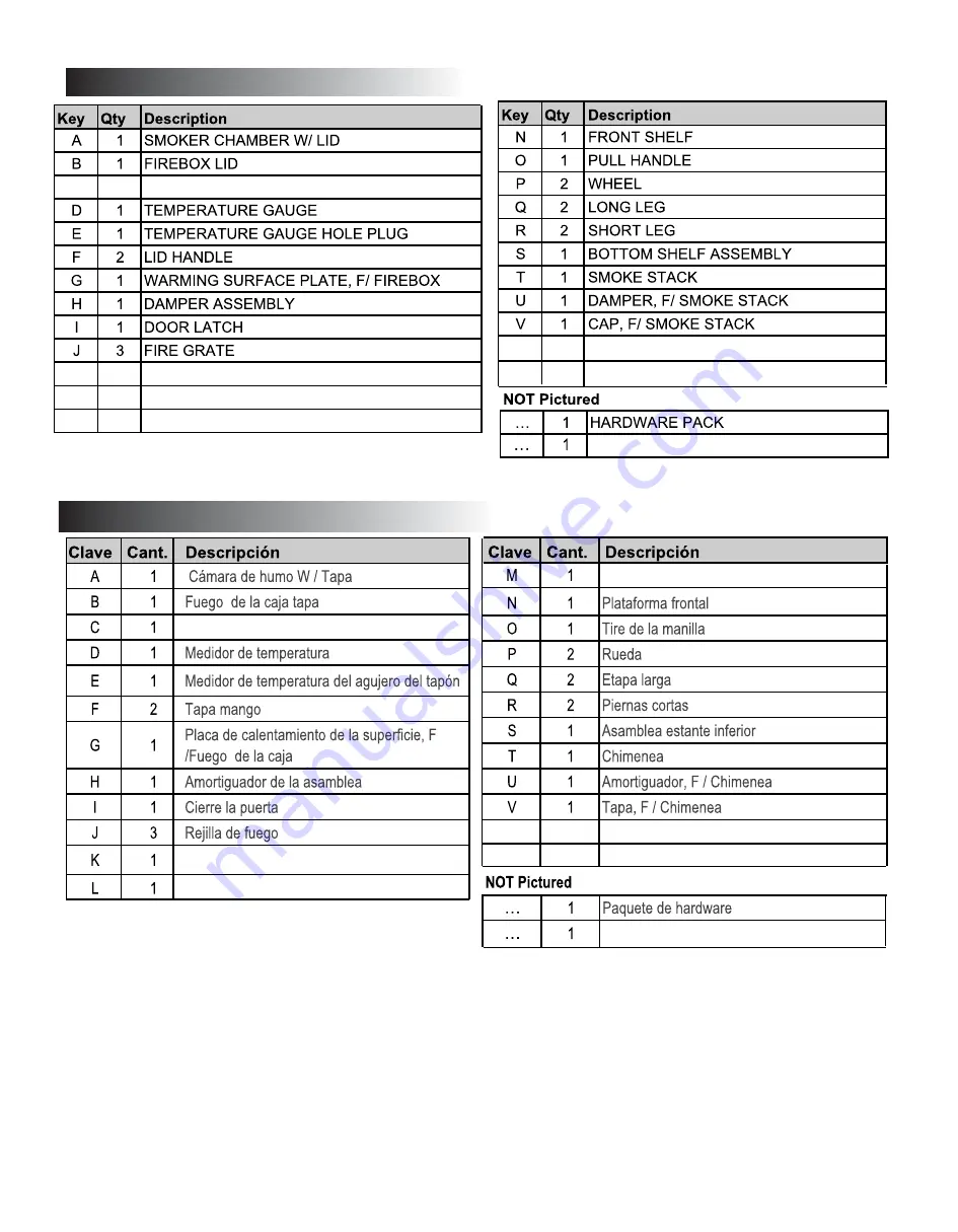 oklahoma joes 13201747-50 Assembly Manual Download Page 11