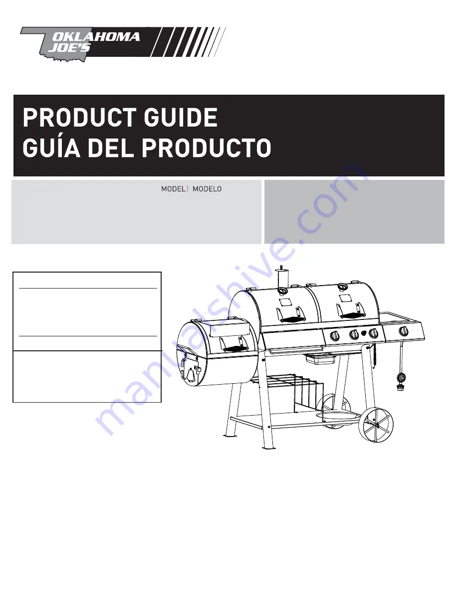 oklahoma joes 15202029 Product Manual Download Page 1