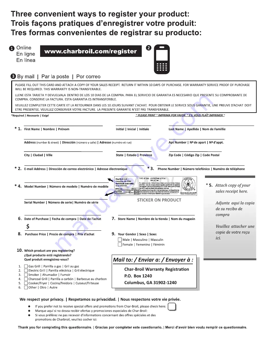 oklahoma joes 15202029 Product Manual Download Page 43