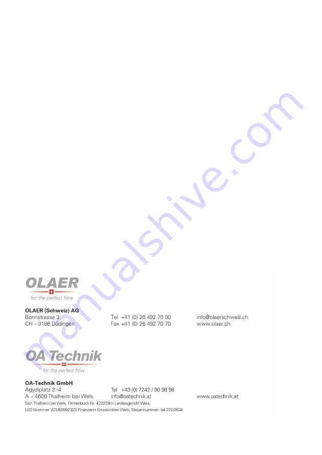 OLAER LHC Series Installation And Servicing Manual Download Page 31