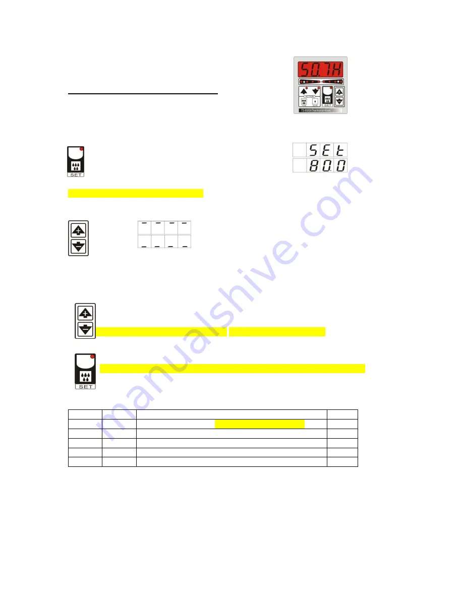 OLBA TS-8001RH Скачать руководство пользователя страница 1