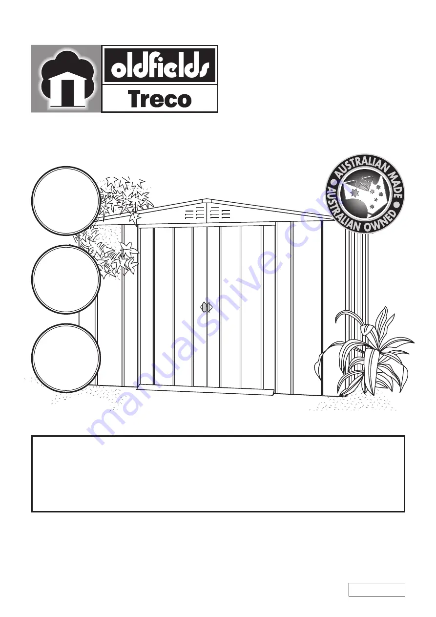 Oldfield Treco 63 Скачать руководство пользователя страница 1