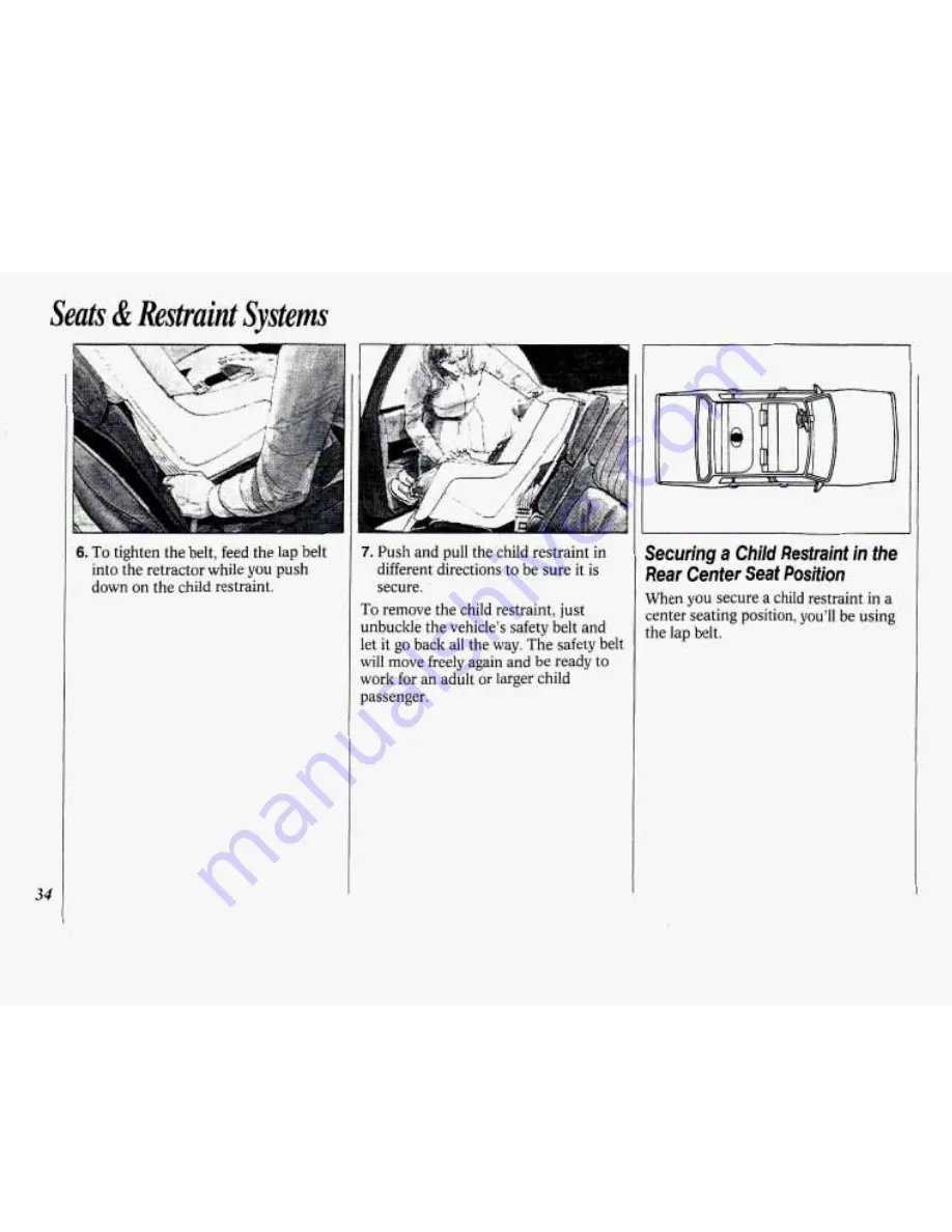 Oldsmobile 1994 88 Owner'S Manual Download Page 36