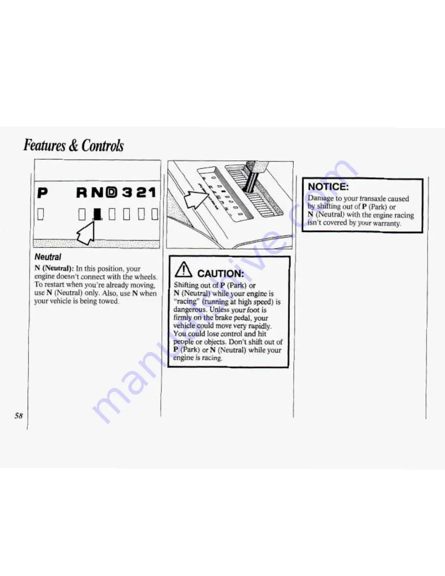 Oldsmobile 1994 88 Owner'S Manual Download Page 60