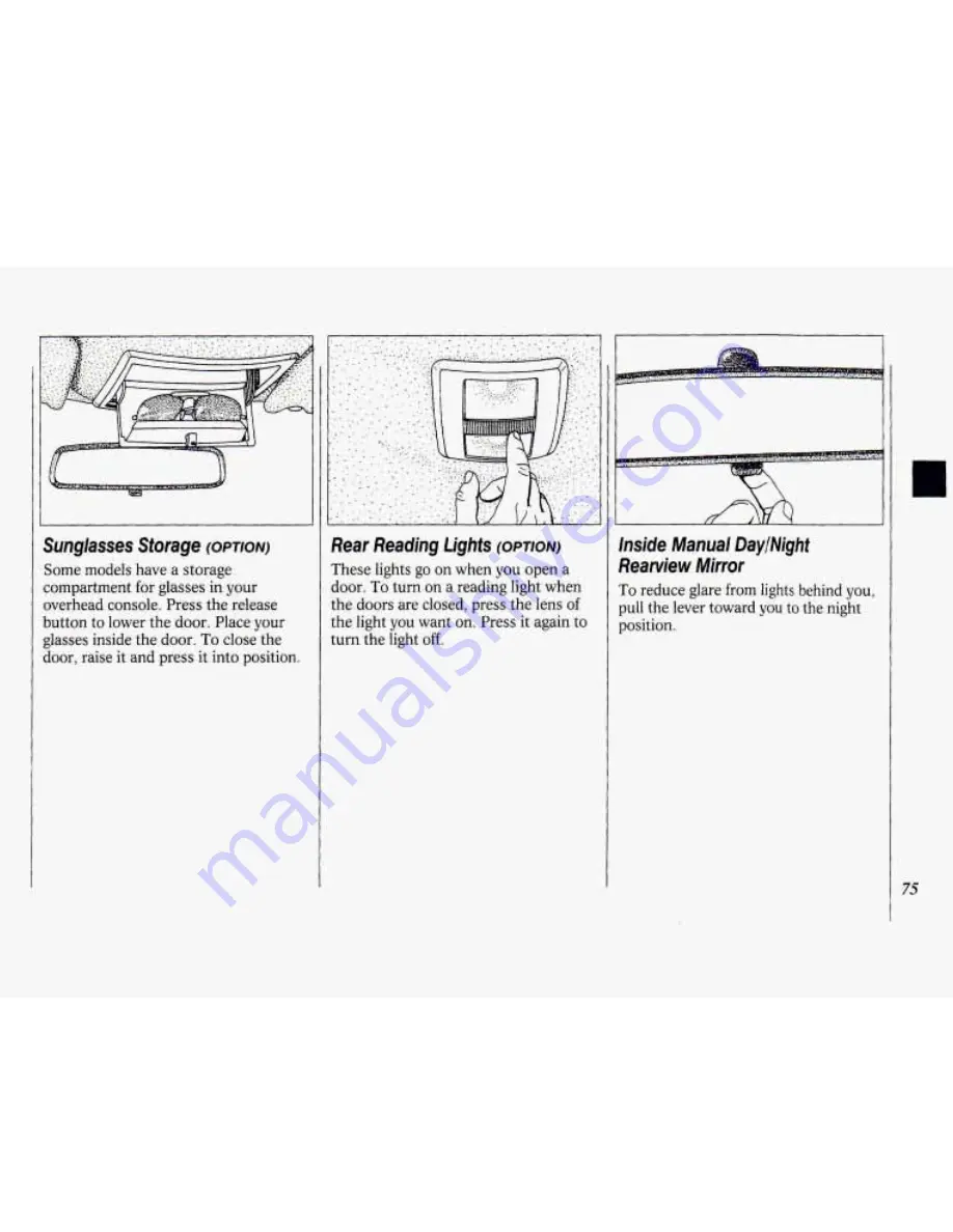 Oldsmobile 1994 88 Owner'S Manual Download Page 77