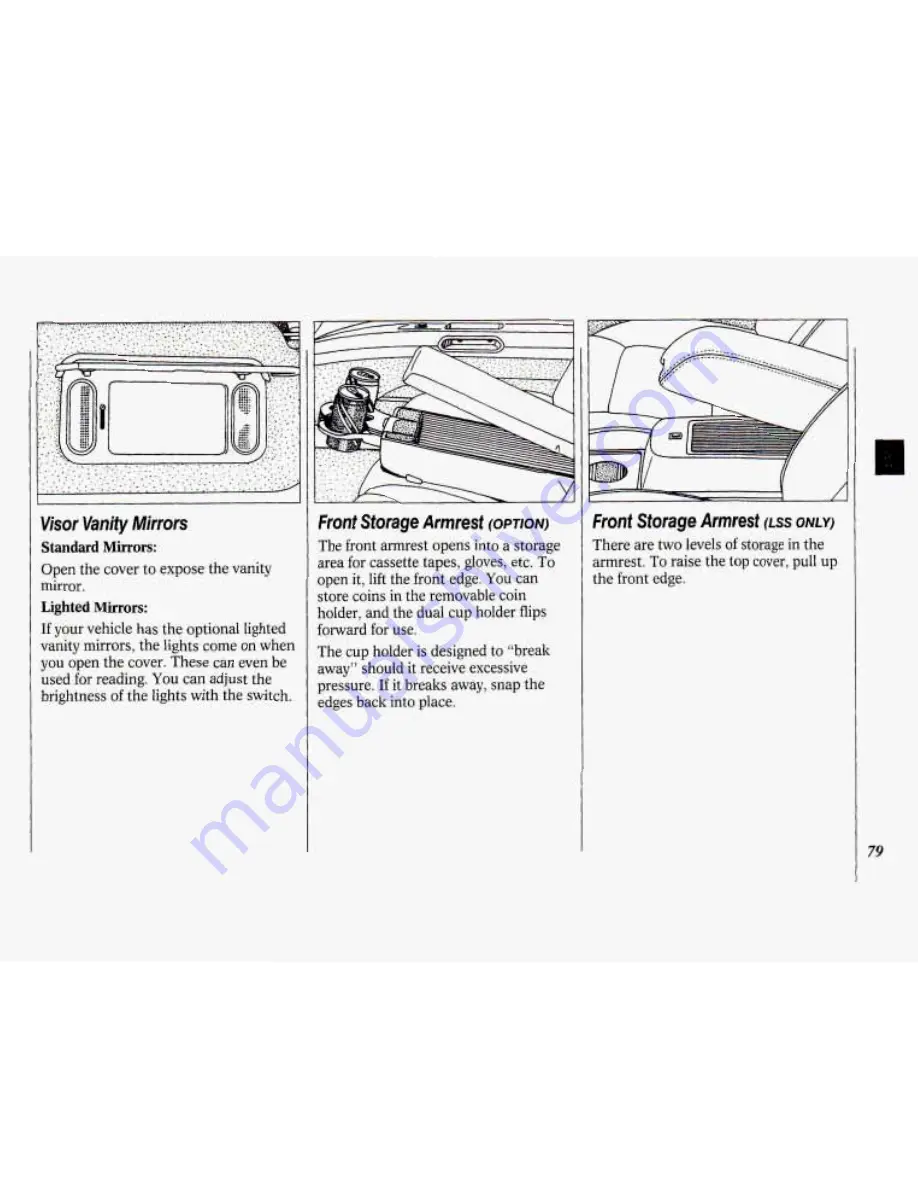 Oldsmobile 1994 88 Скачать руководство пользователя страница 81