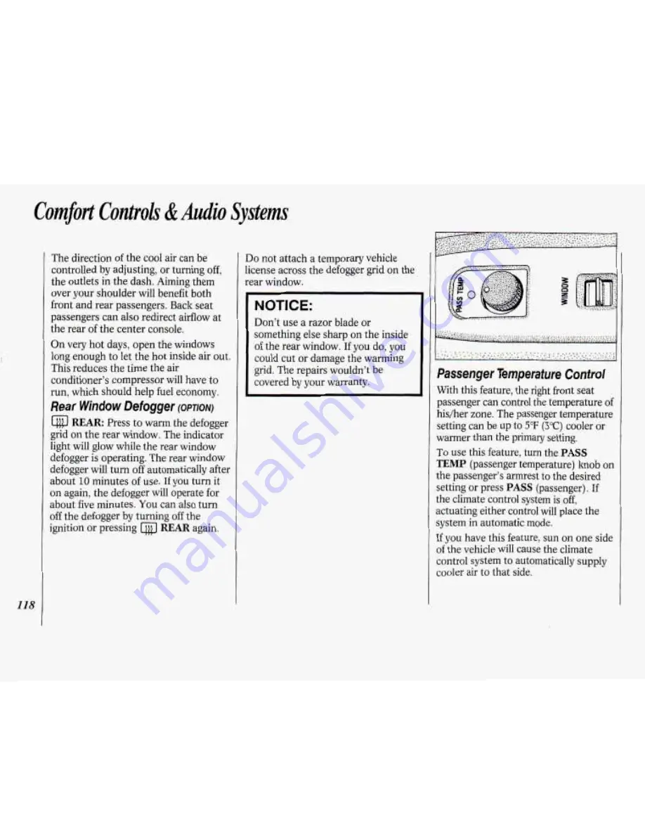 Oldsmobile 1994 88 Owner'S Manual Download Page 120