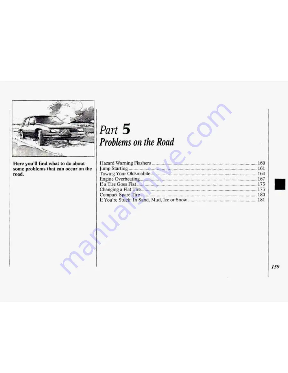 Oldsmobile 1994 88 Owner'S Manual Download Page 161