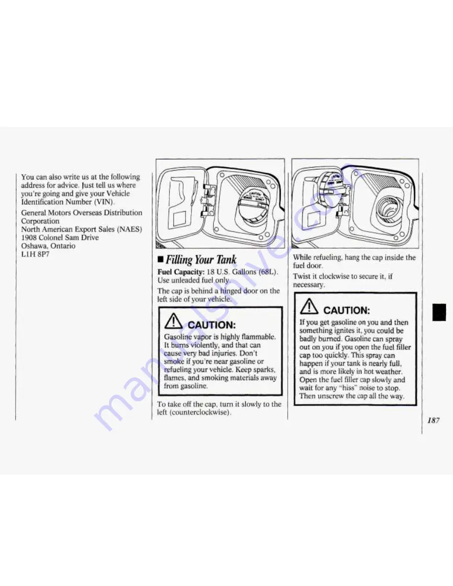 Oldsmobile 1994 88 Owner'S Manual Download Page 189