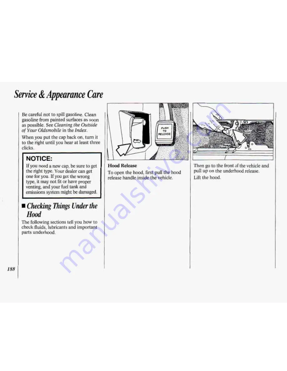 Oldsmobile 1994 88 Owner'S Manual Download Page 190